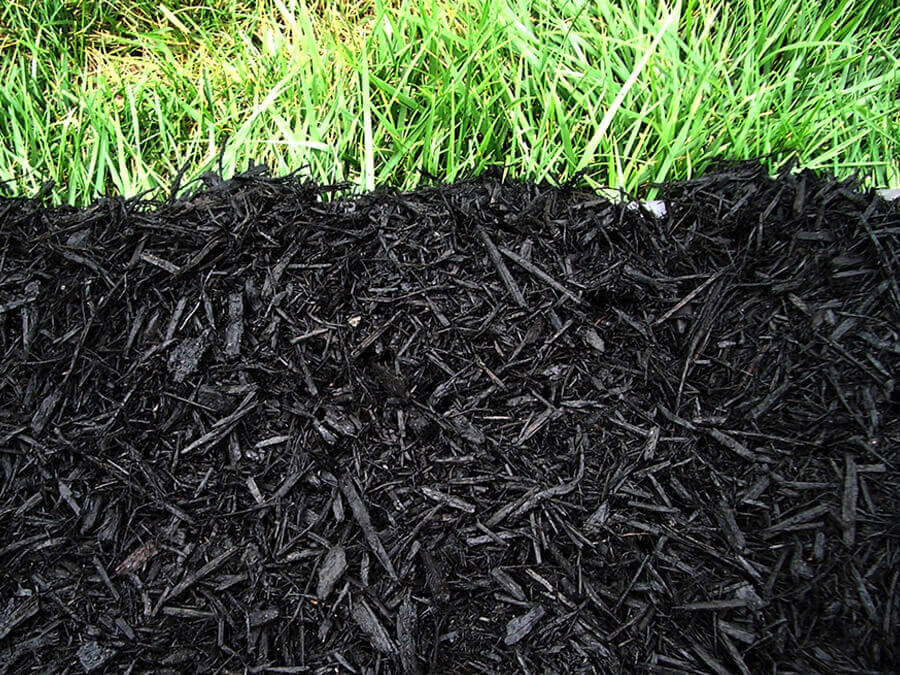 Natural and premium quality colour enhanced mulch.